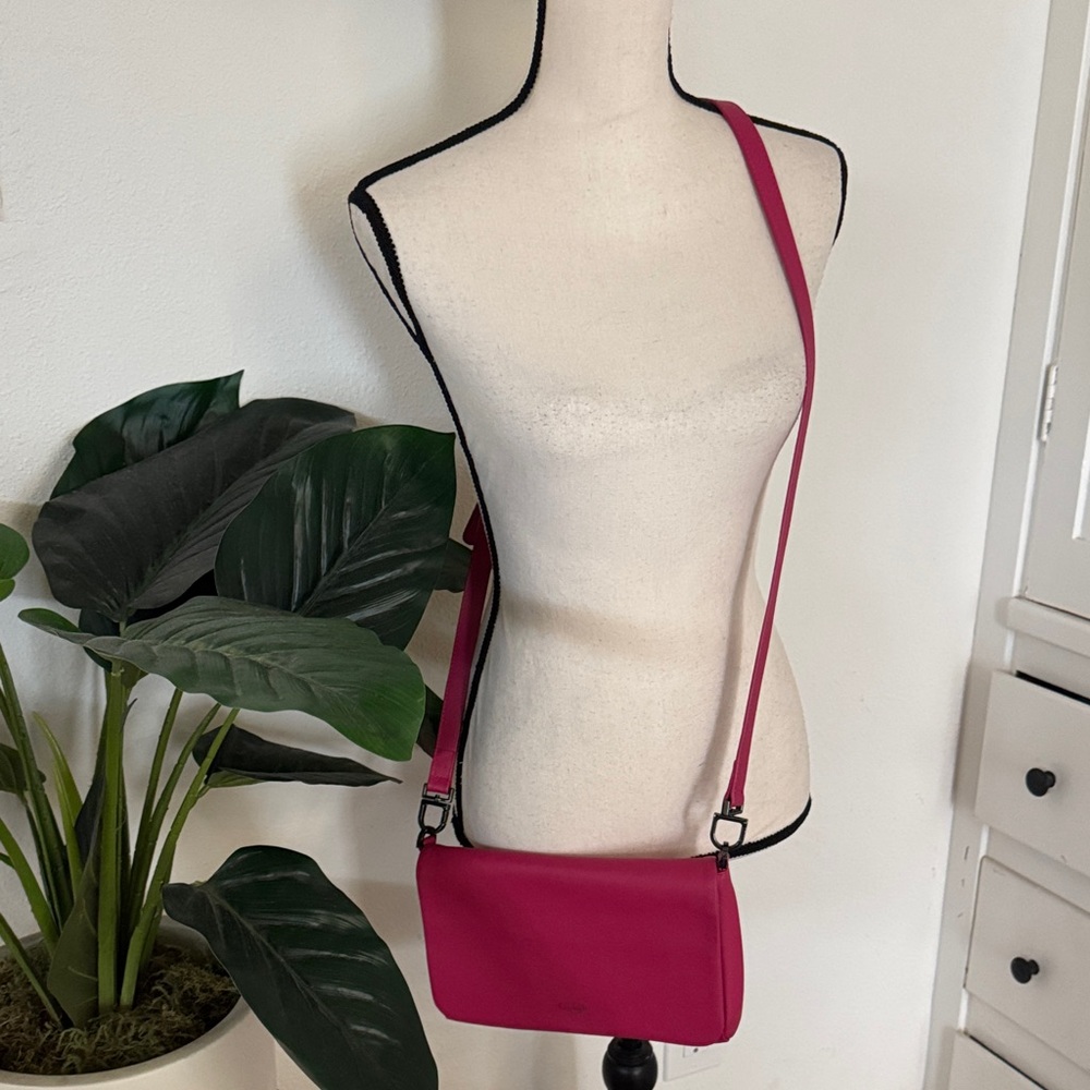 Lipault Paris Elegant Pink Crossbody Bag